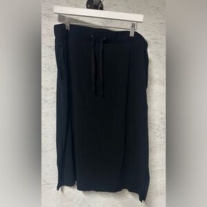 St. John's Bay Black Midi Skirt